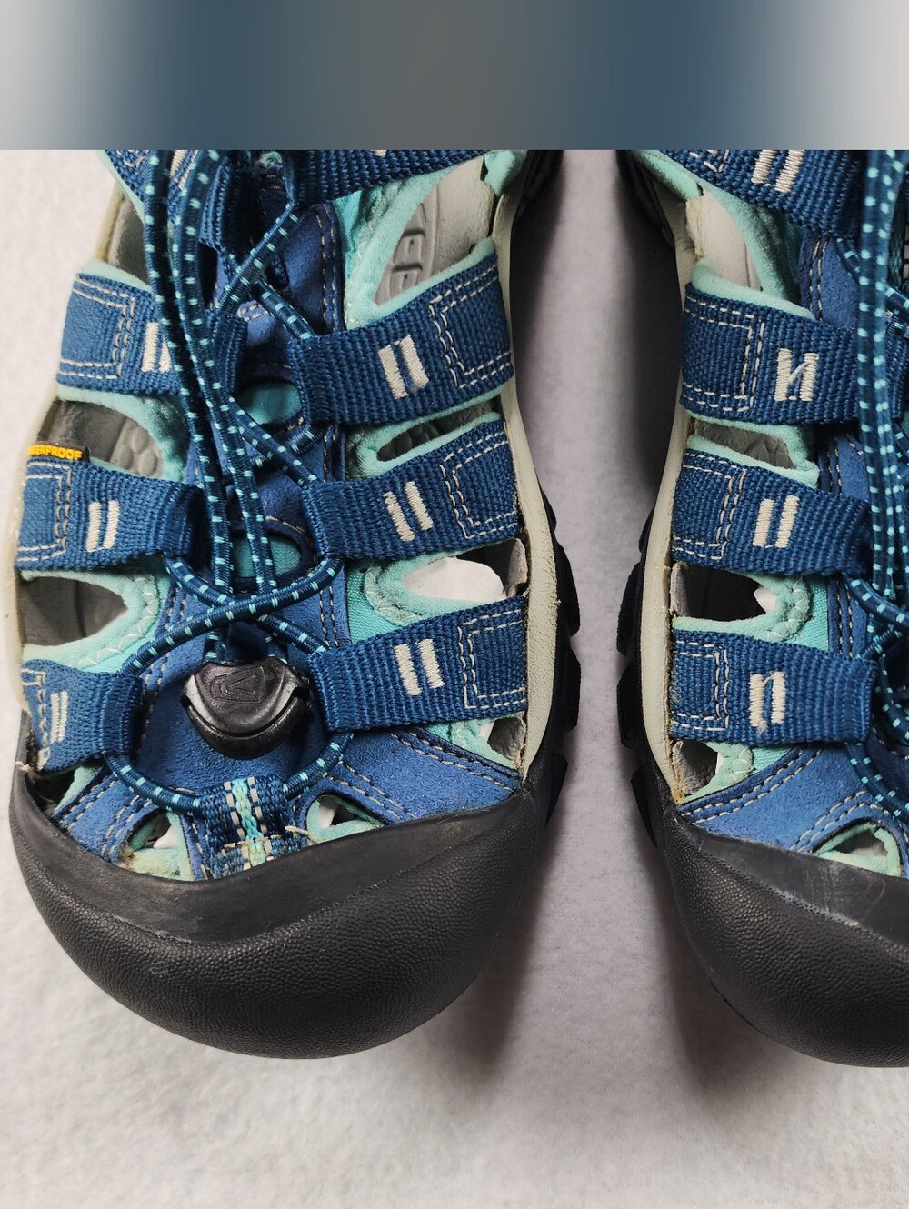 KEEN Newport H2 Women's 6 Waterproof Hiking Water Sandals Blue Aqua - Picture 5 of 13